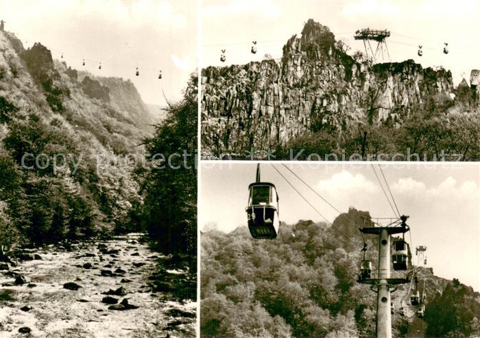 Seilbahn Cable-Car Telepherique Thale Harz