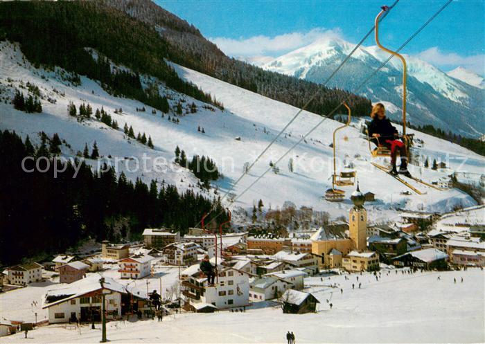 Sessellift Chairlift Telesiege Saalbach