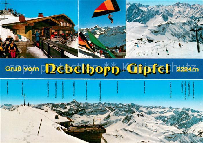 Sessellift Chairlift Telesiege Rebelhorn Gipfel