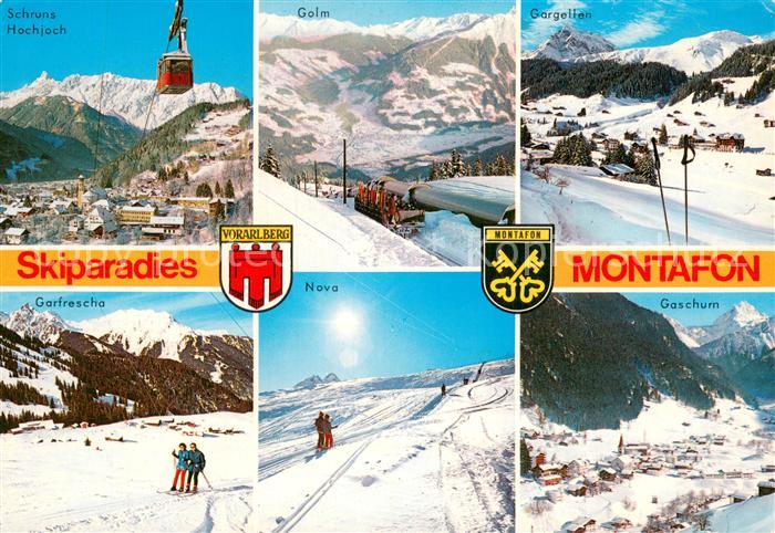 Seilbahn Cable-Car Telepherique Montafon Austria