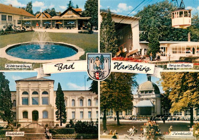 Seilbahn Cable-Car Telepherique Bad Harzbuerg