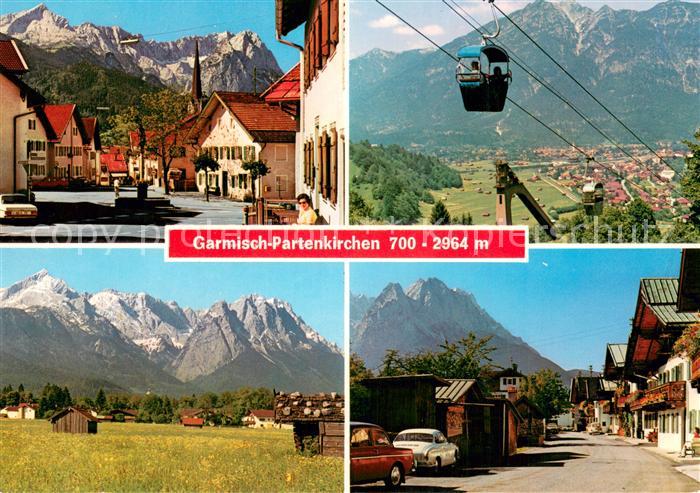 Seilbahn Cable-Car Telepherique Garmisch Partenkirchen