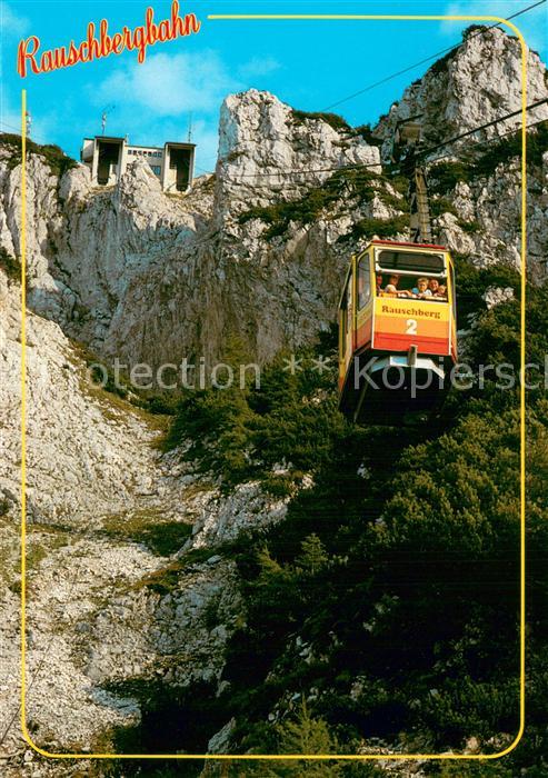 Seilbahn Cable-Car Telepherique Rauschbergbahn Panoramablick auf Ruhpol