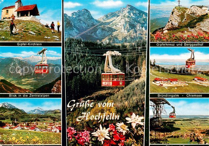 Seilbahn Cable-Car Telepherique Hochfellen Bayerische Alpen