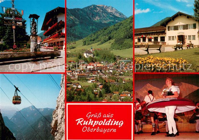 Seilbahn Cable-Car Telepherique Ruhpolding Oberbayern