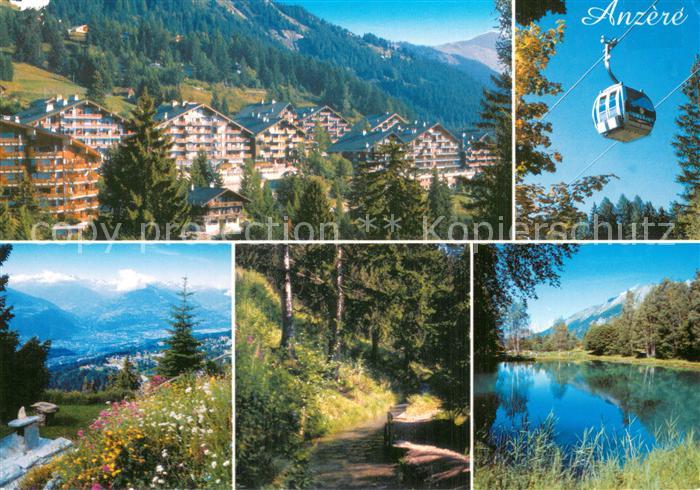 Seilbahn Cable-Car Telepherique Schweiz Anzere