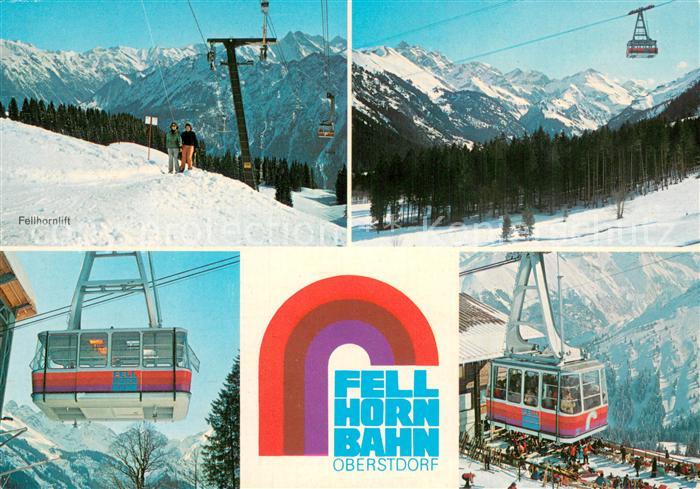 Seilbahn Cable-Car Telepherique Fell Horn Bahn Oberstdorf im Allgaeu