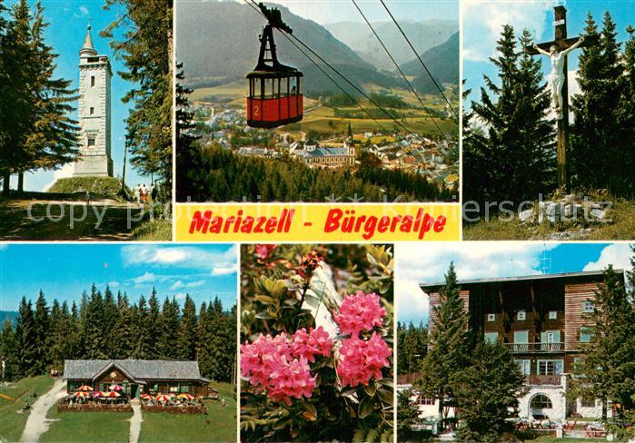 Seilbahn Cable-Car Telepherique Mariazell Buergeralpe