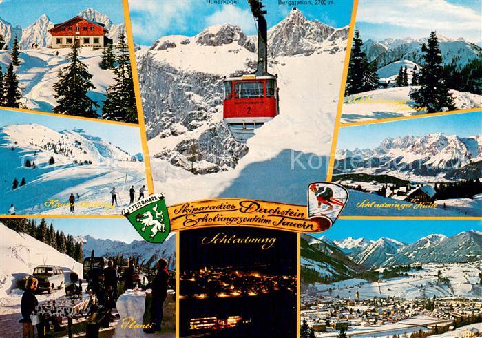 Seilbahn Cable-Car Telepherique Steiermark Dachstein Seilbahn