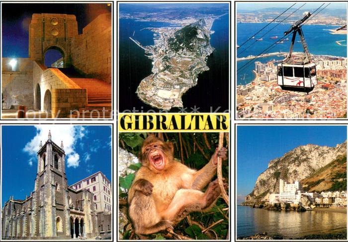 Seilbahn Cable-Car Telepherique Gibraltar