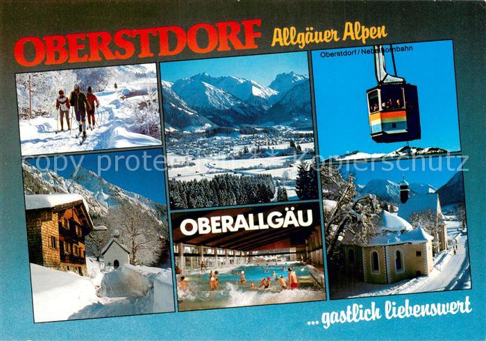 Seilbahn Cable-Car Telepherique Allgaeuer Alpen Oberstdorf