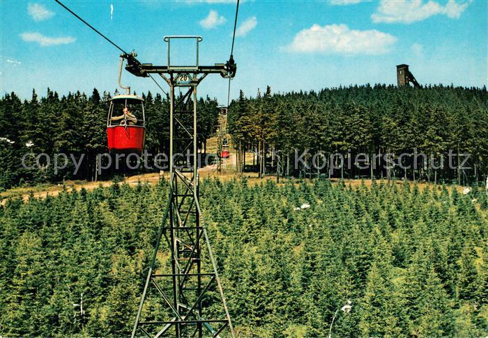 Seilbahn Cable-Car Telepherique Braunlage Oberharz