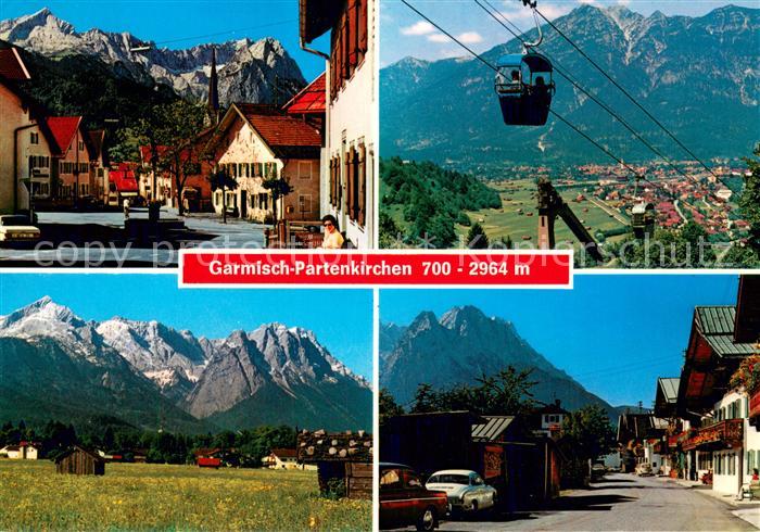 Seilbahn Cable-Car Telepherique Garmisch Parkenkirchen