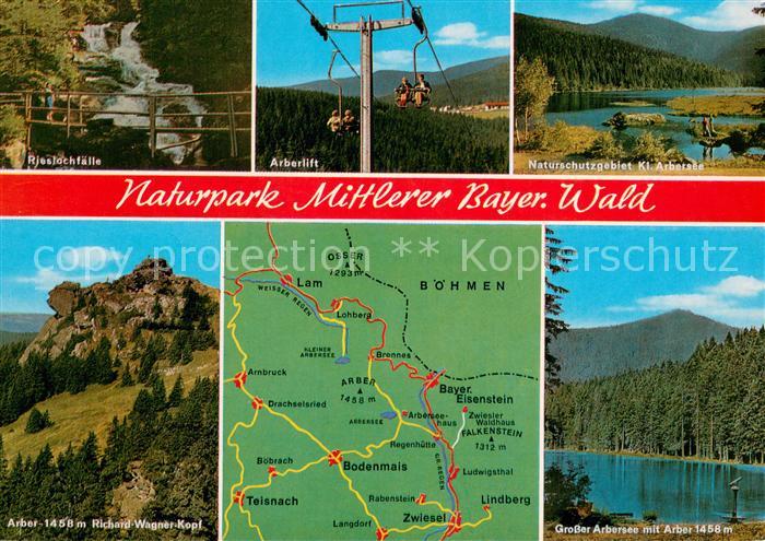 Sessellift Chairlift Telesiege Naturpark Mittlerer Bayer. Wald Arber
