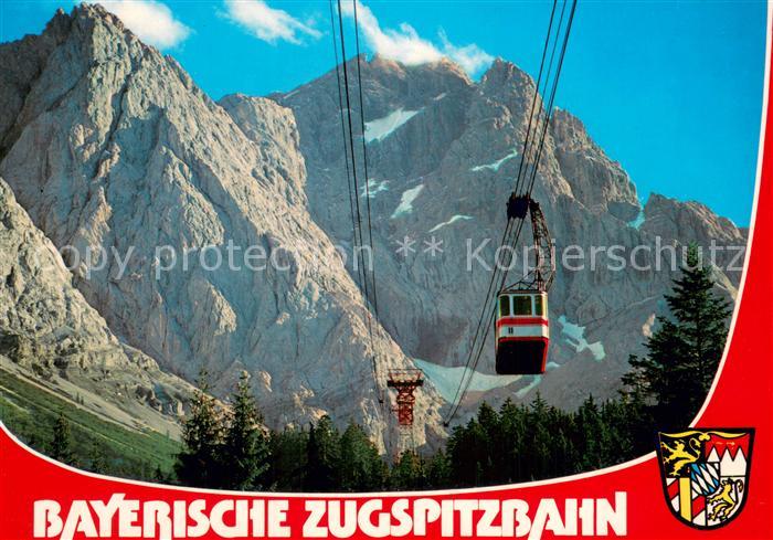 Seilbahn Cable-Car Telepherique Zugspitz