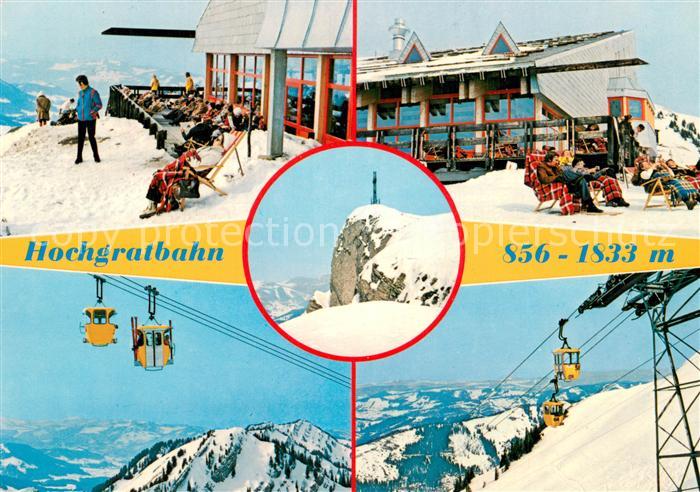 Seilbahn Cable-Car Telepherique Hochgratbahn