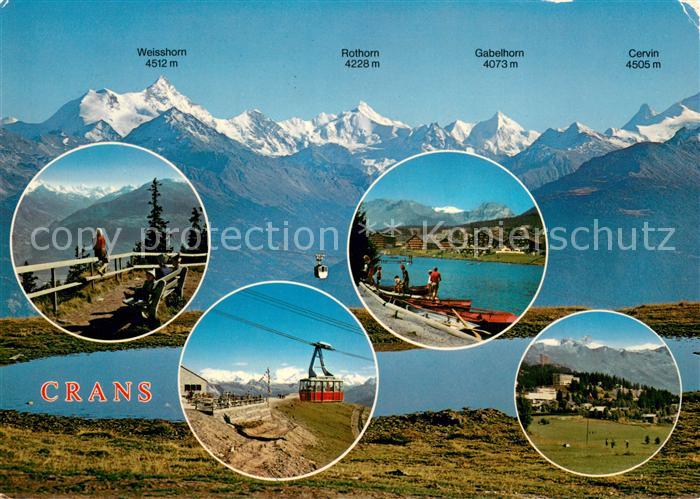 Seilbahn Cable-Car Telepherique Crans Montana Schweiz