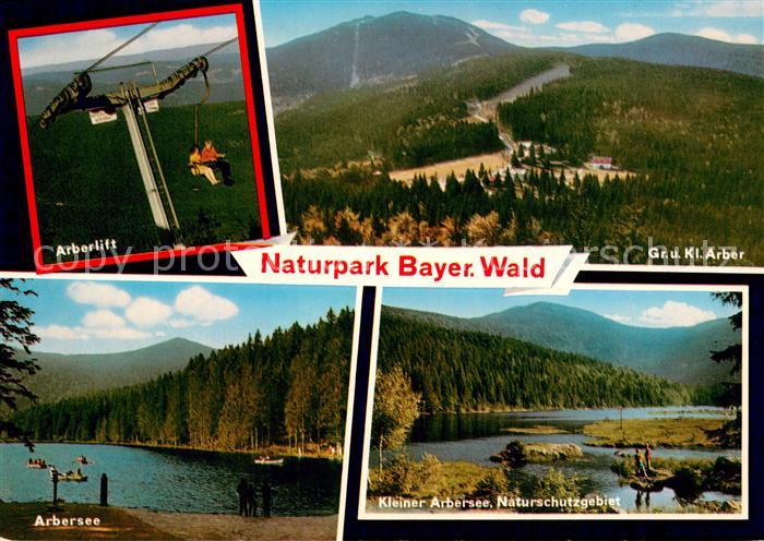 Sessellift Chairlift Telesiege Naturpark Bayer. Wald Arber