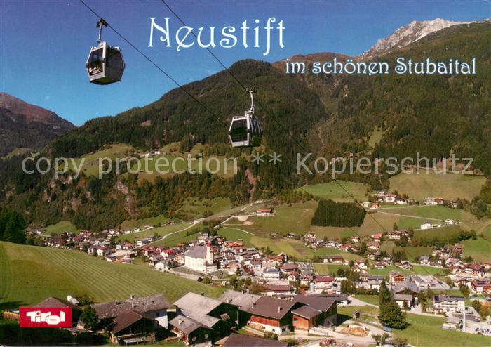 Seilbahn Cable-Car Telepherique Neustift Stubaital Tirol