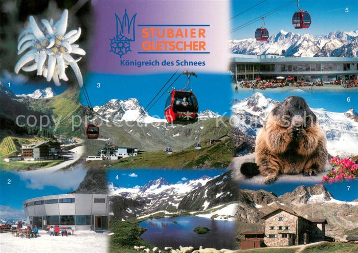 Seilbahn Cable-Car Telepherique Stubaier Gletscher Tirol