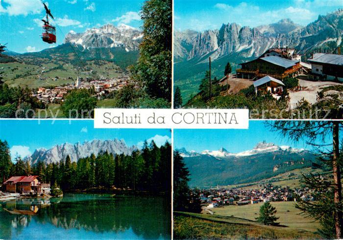 Seilbahn Cable-Car Telepherique Dolomiti Cortina d Ampezzo