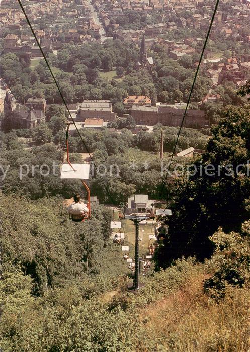 Sessellift Chairlift Telesiege Thale Harz Quedlinburg