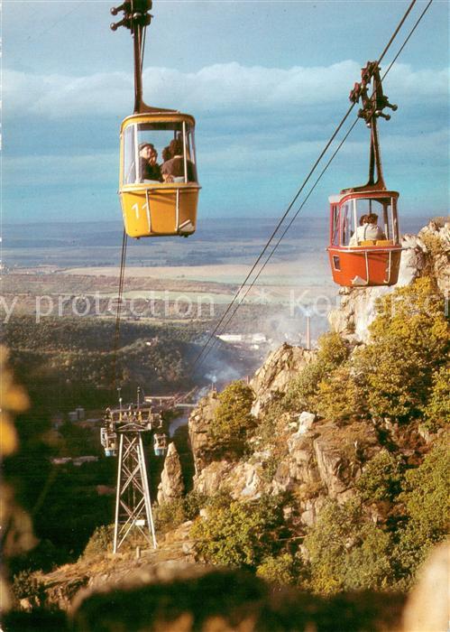 Seilbahn Cable-Car Telepherique Thale Harz Quedlinburg