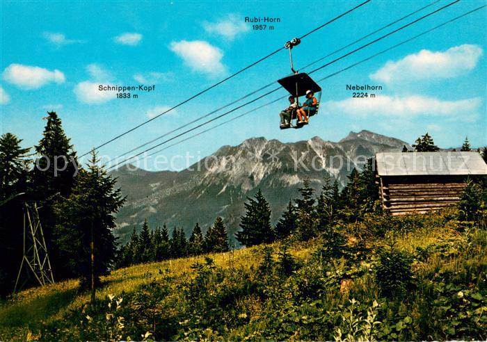 Sessellift Chairlift Telesiege Oberstdorf Allgau