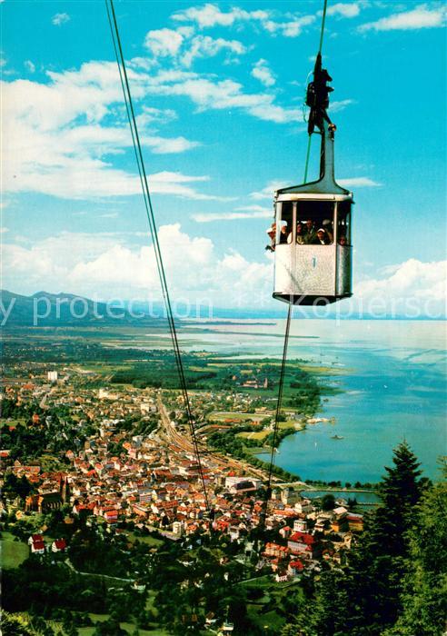Seilbahn Cable-Car Telepherique Bregenz am Bodensee