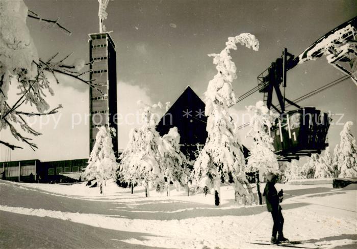 Seilbahn Cable-Car Telepherique Fichtelberg Erzgebirge
