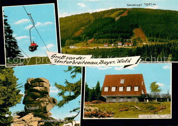Sessellift Chairlift Telesiege Unterbreitenau Bayer.Wald