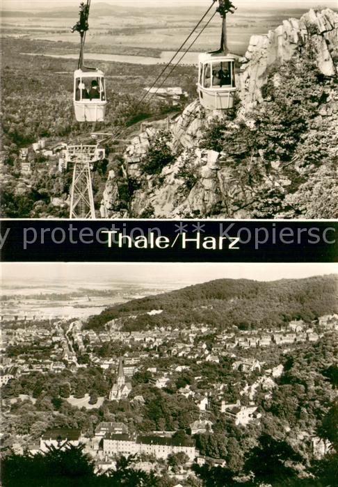 Seilbahn Cable-Car Telepherique Thale Harz
