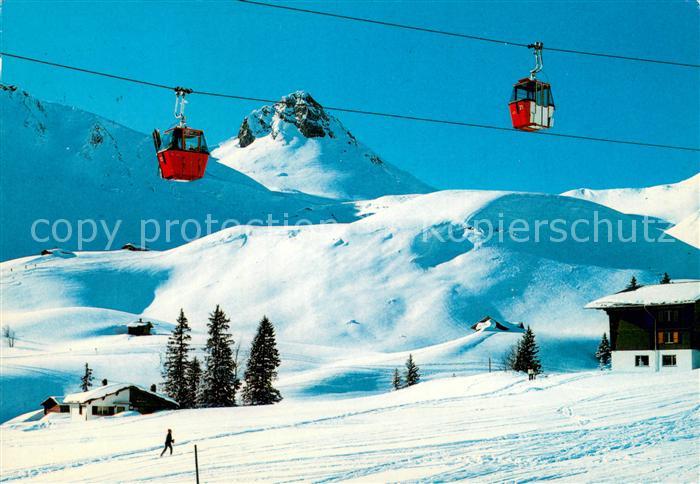 Seilbahn Cable-Car Telepherique Geils Hahnenmoos Regendolshorn