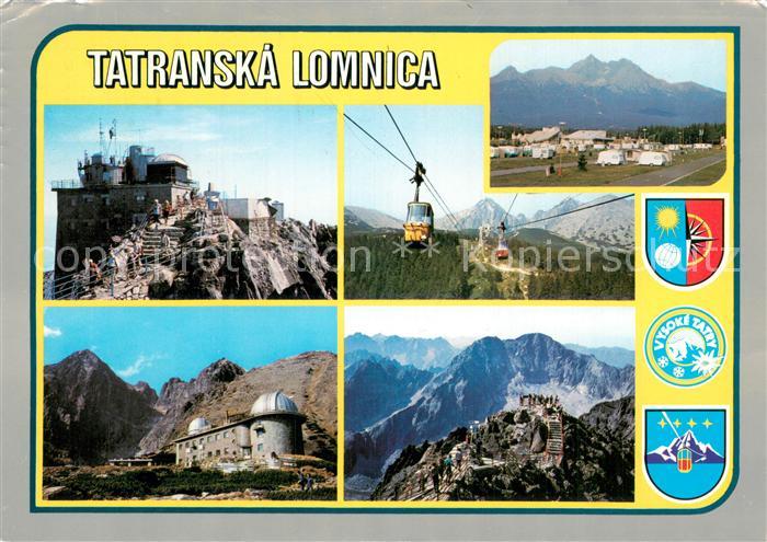 Seilbahn Cable-Car Telepherique Tatranska Lomnica