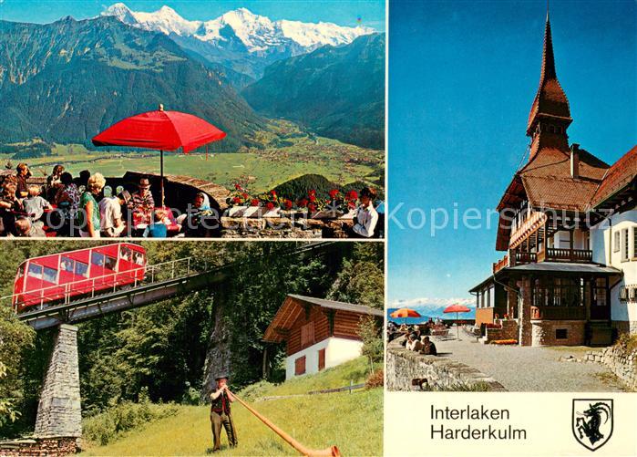 Bergbahn Interlaken Harderkulm