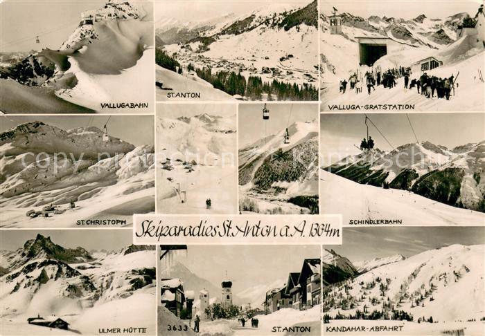 Seilbahn Cable-Car Telepherique St.Anton am Arlberge