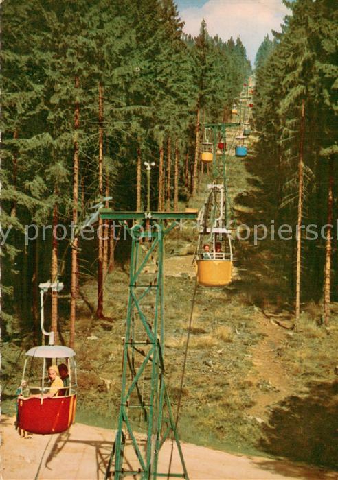 Seilbahn Cable-Car Telepherique Braunlage Oberharz