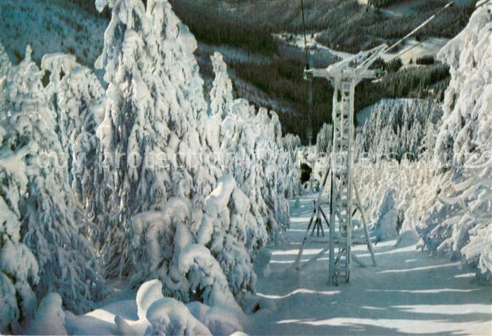 Seilbahn Cable-Car Telepherique Vesele Vanoce