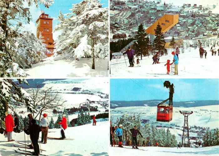 Seilbahn Cable-Car Telepherique Oberwiesenthal Kr.Annaberg