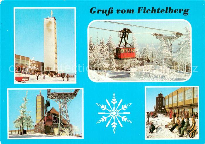 Seilbahn Cable-Car Telepherique Oberwiesenthal Kr.Annaberg