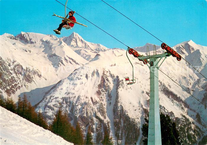 Sessellift Chairlift Telesiege Grossglockner Kals