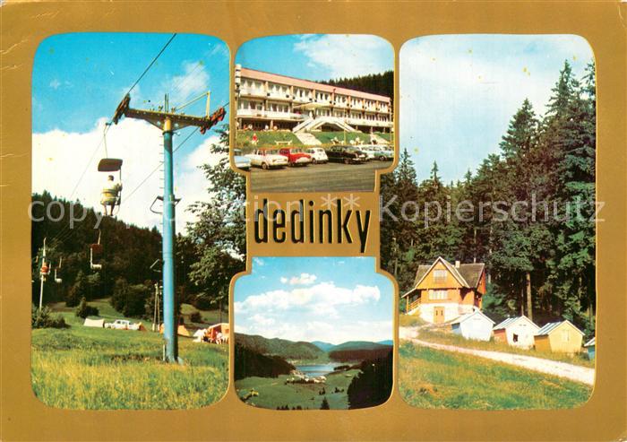 Sessellift Chairlift Telesiege Dedinky Slovensky Raj