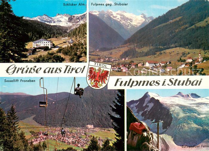 Sessellift Chairlift Telesiege Fulpmes i.Stubai Tirol