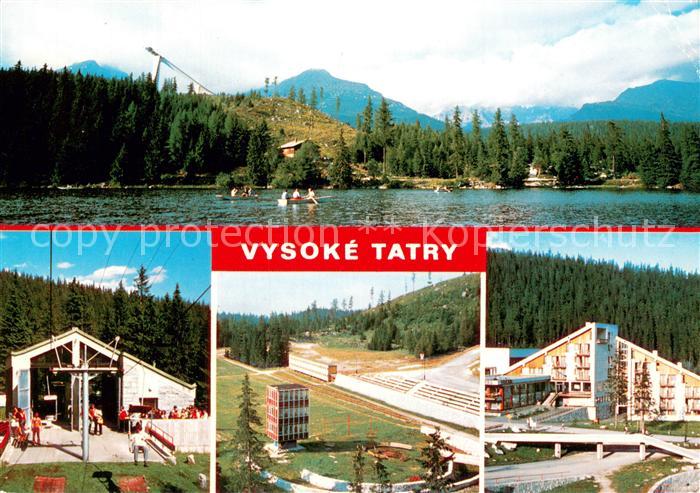 Sessellift Chairlift Telesiege Vysoke Tatry
