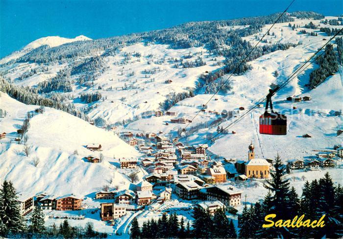 Seilbahn Cable-Car Telepherique Saalbach