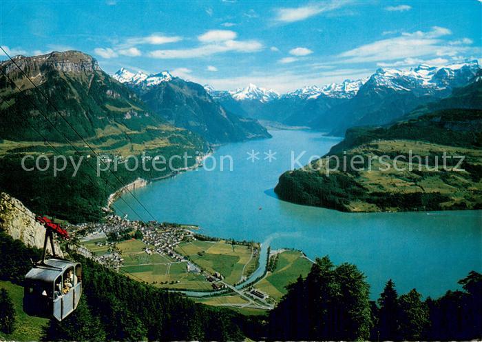 Seilbahn Cable-Car Telepherique Urmiberg Vierwaldstaettersee