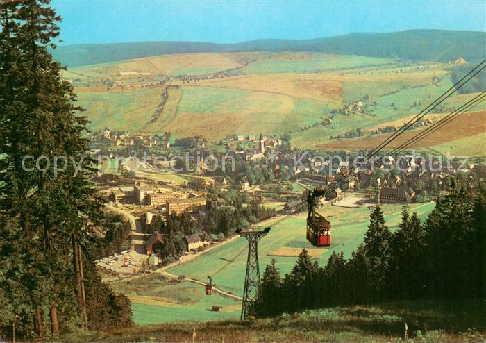 Seilbahn Cable-Car Telepherique Oberwiesenthal Erzgebierge