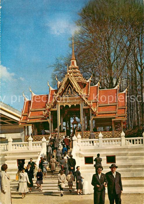 Exposition Universelle Bruxelles 1958 Pavillon von Thailand