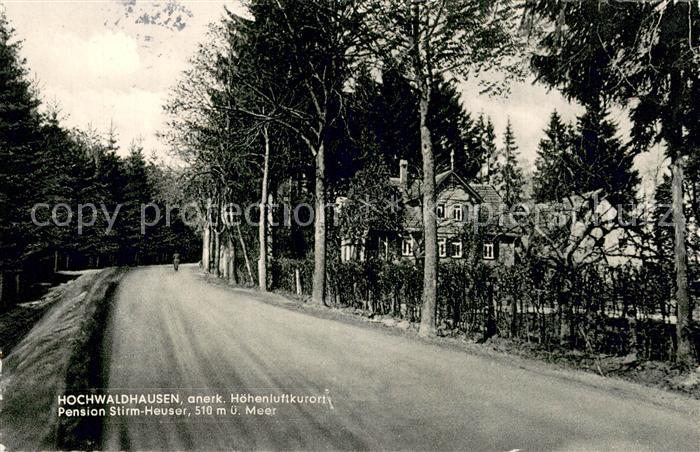 Hochwaldhausen Ilbeshausen Hoehenluftkurort Pension Stirm-Heuser