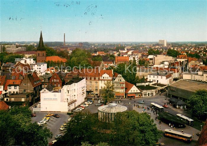 Delmenhorst Blick auf Marienkirche und Stadt